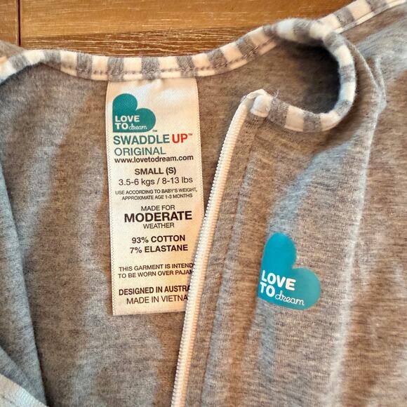 Love to Dream and Miracle Baby swaddle bundle zip up size newborn small 1.0 TOG - Picture 3 of 6